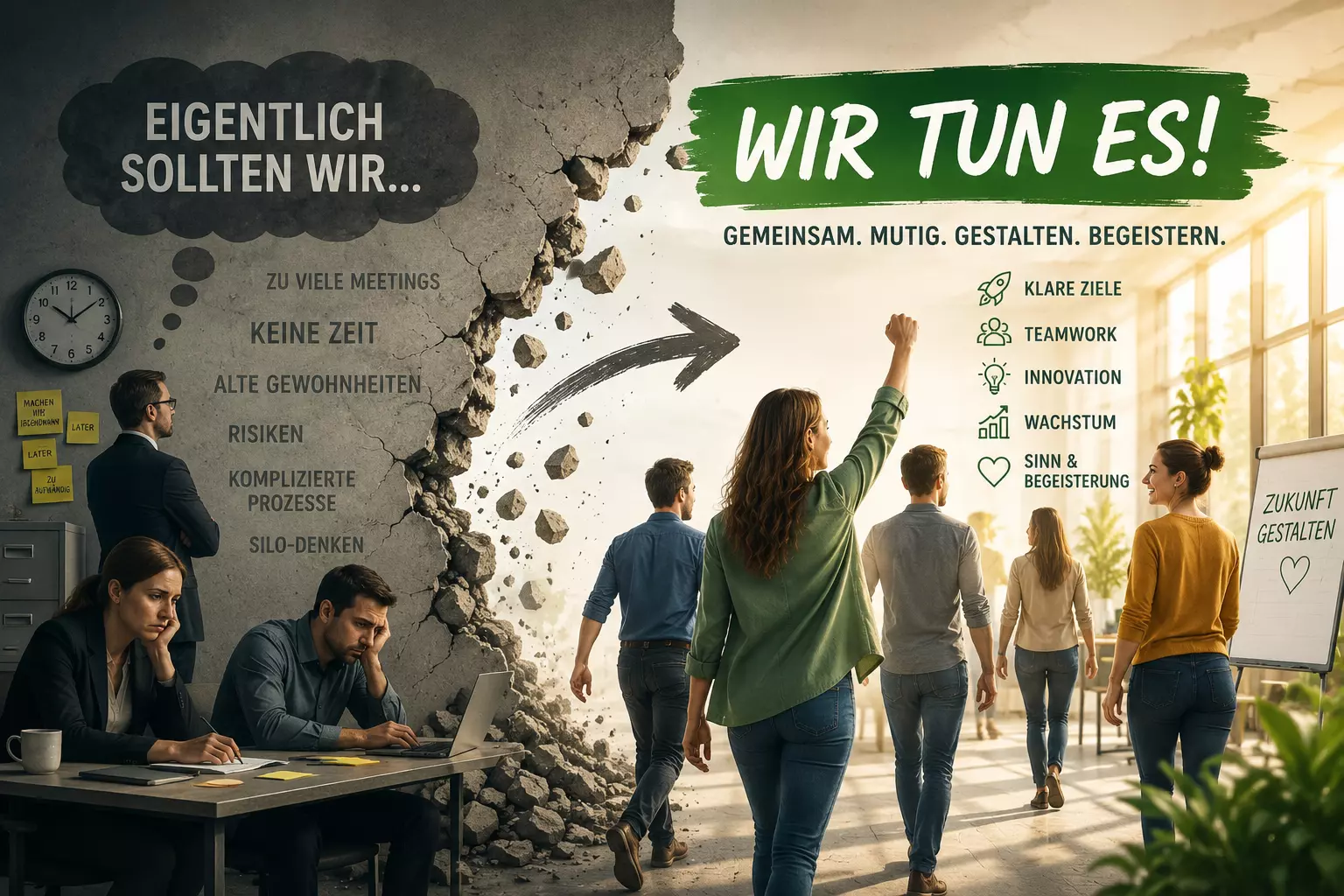 Vom Eigentlich ins TUN