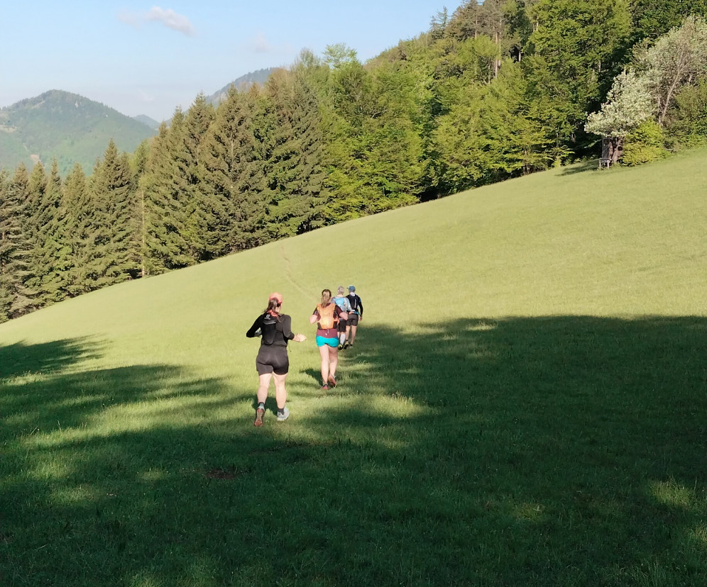 Volker Ehmann beim Trailrunning in den niederösterreichischen Bergen