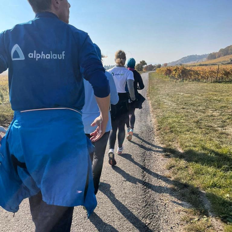 Alphalauf zum Kopf frei bekommen Alphalauf zum Kopf frei bekommen